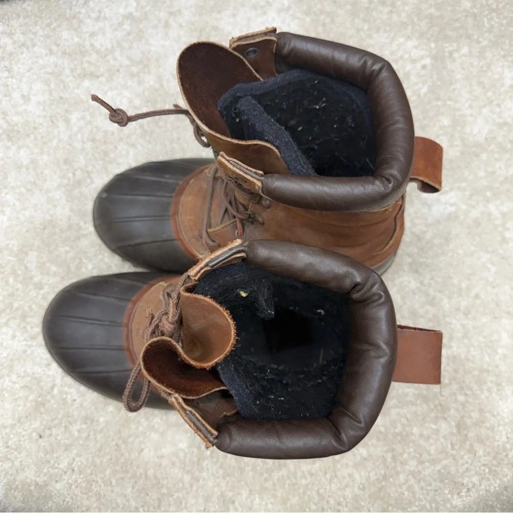 Vintage Red Wing Irish Setter‎ Duck well worn Boots Mens size 8